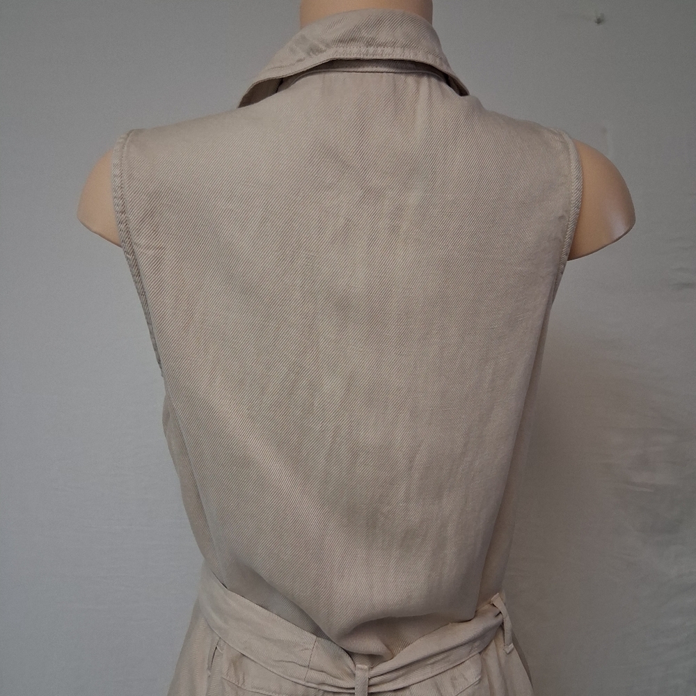 Cloth & Stone Anthroplogia Light Tan Romper Size M - Picture 6 of 17
